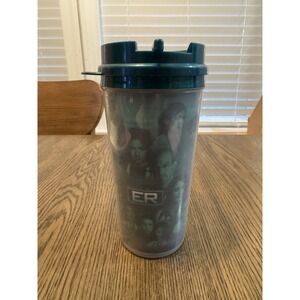 Vintage ER Emergency Room Tv Show 2001 Drama Series Tumbler W/ Lid